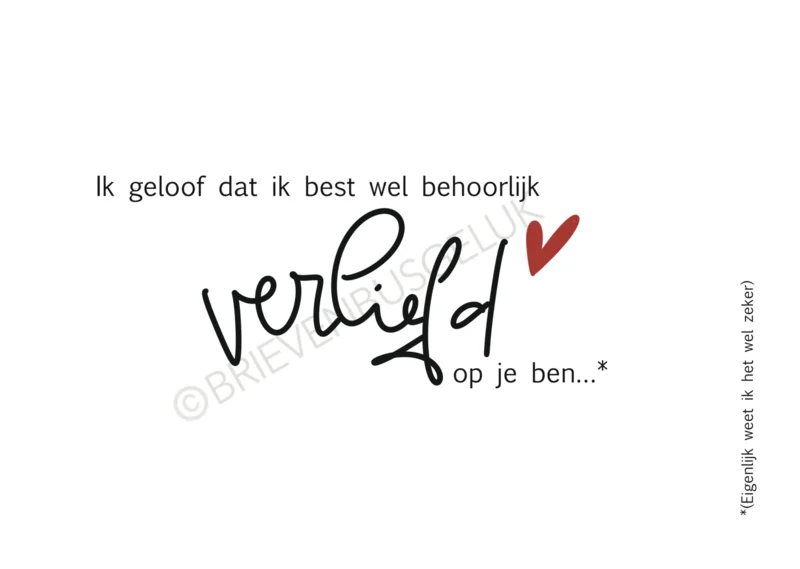 Verliefd op jou A6