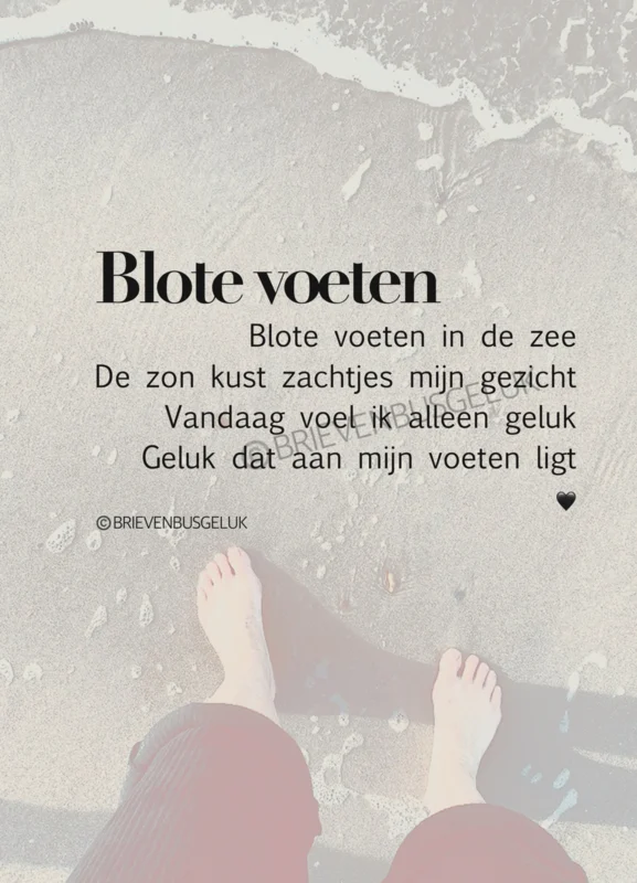 Blote voeten A6