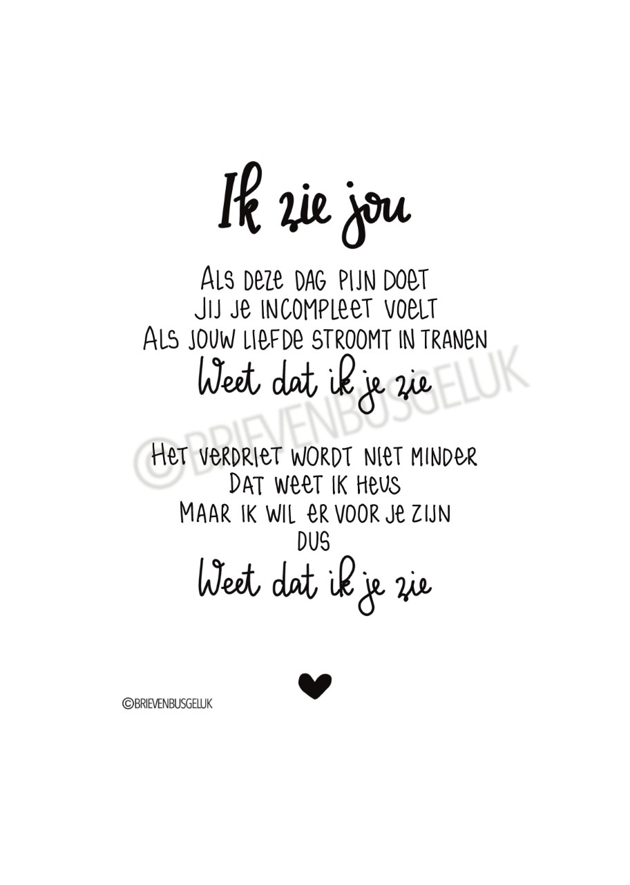 Ik zie jou A5