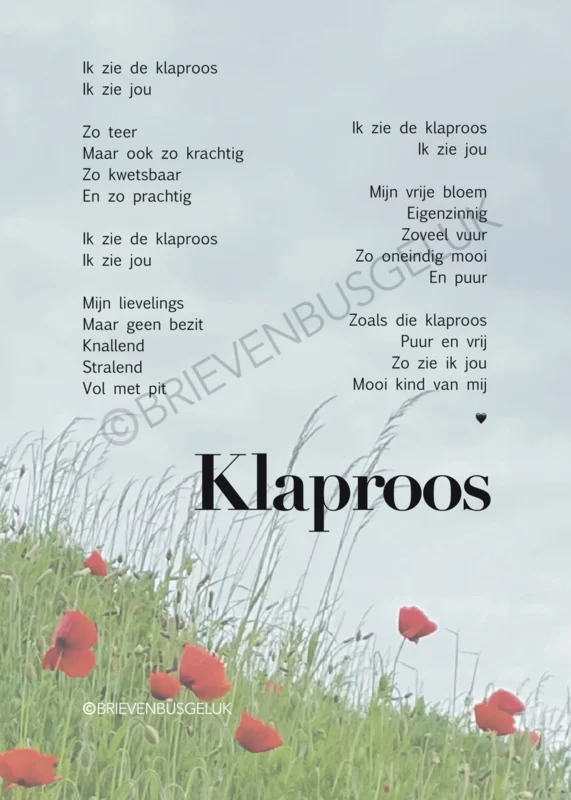 Klaproos A5