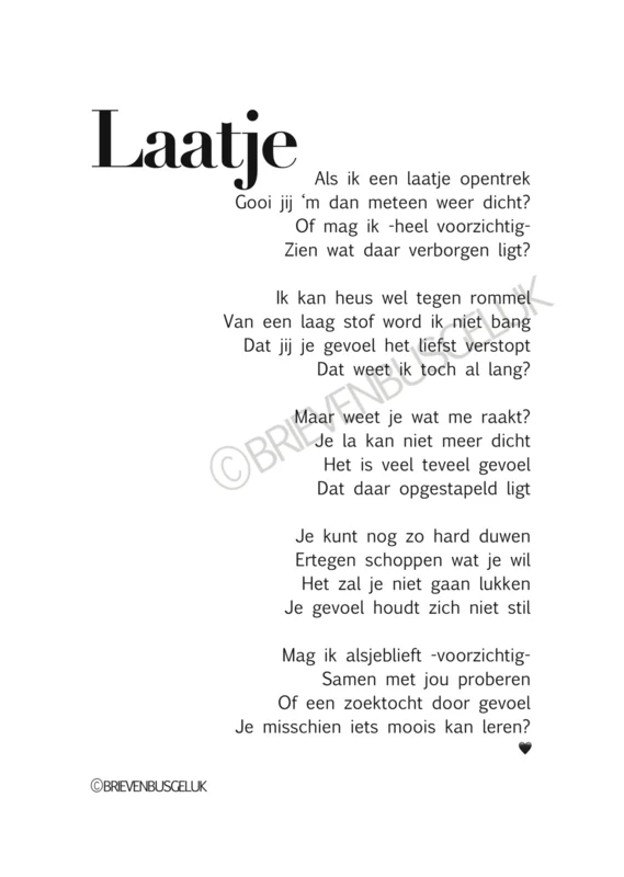 Laatje A6