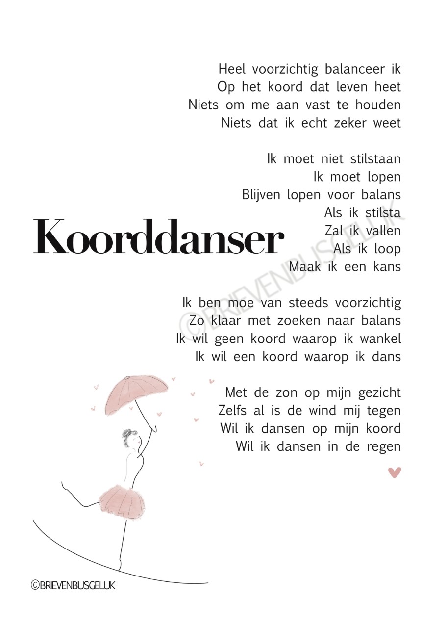 Koorddanser A6