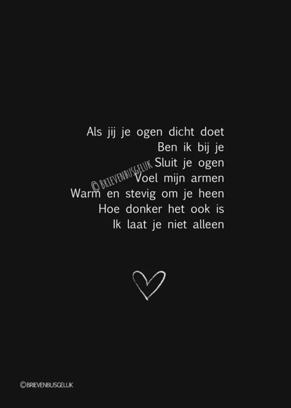 Sluit je ogen A6