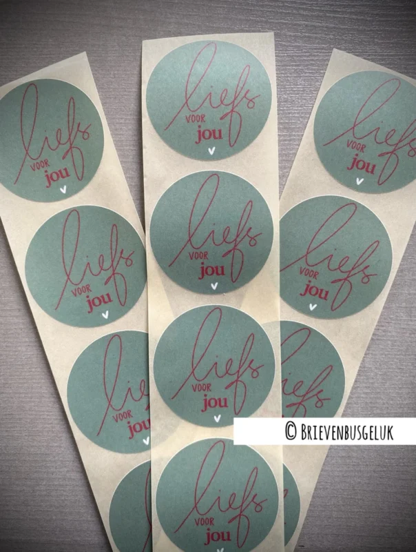 Sticker Liefs voor jou